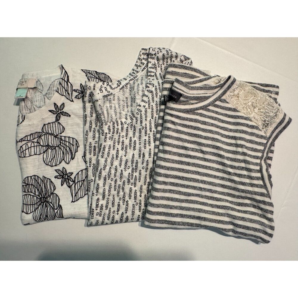 Bundle (3) Loft & The Limited Casual Tops - Size Small